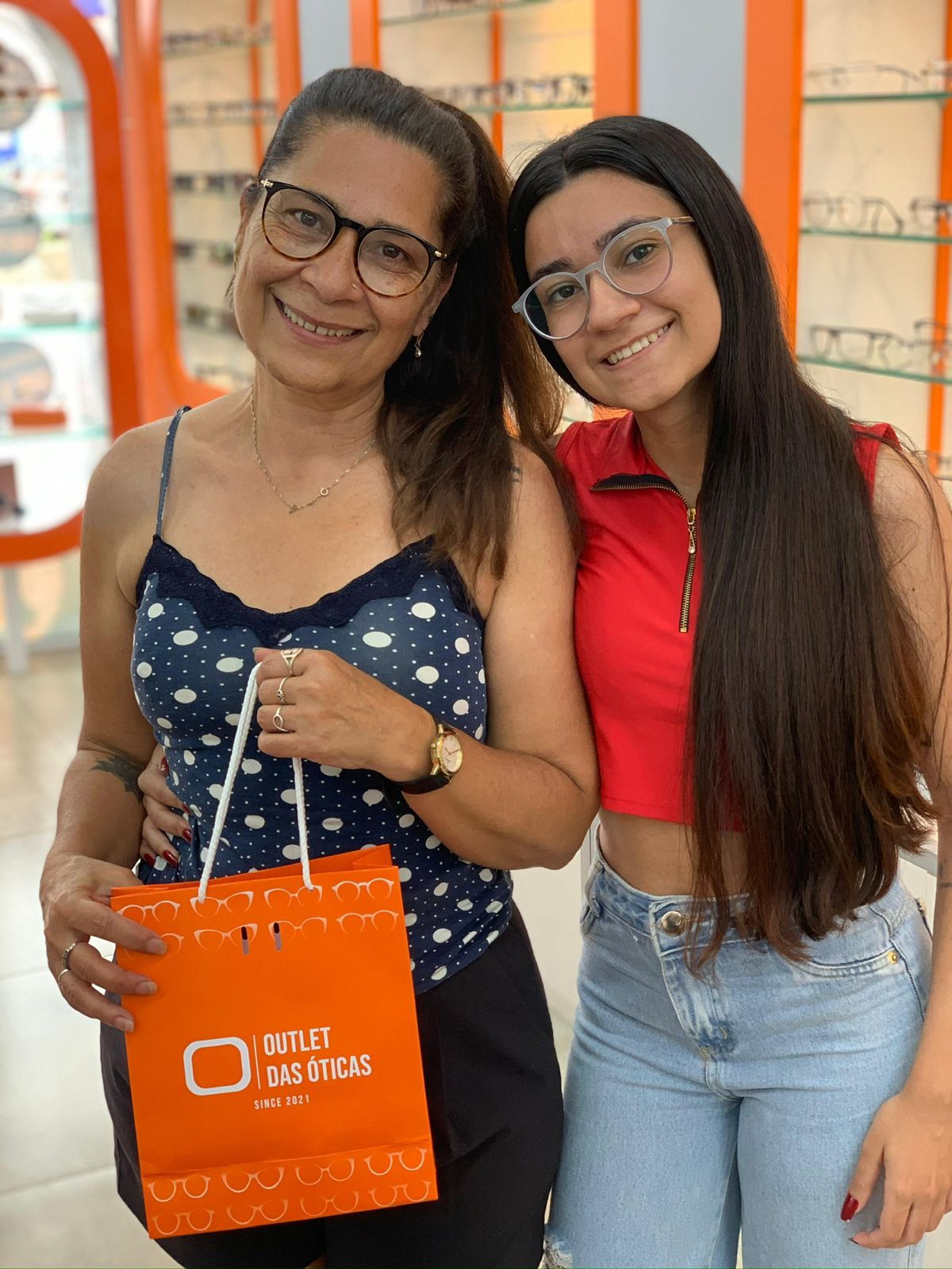 Cliente Outlet das Óticas